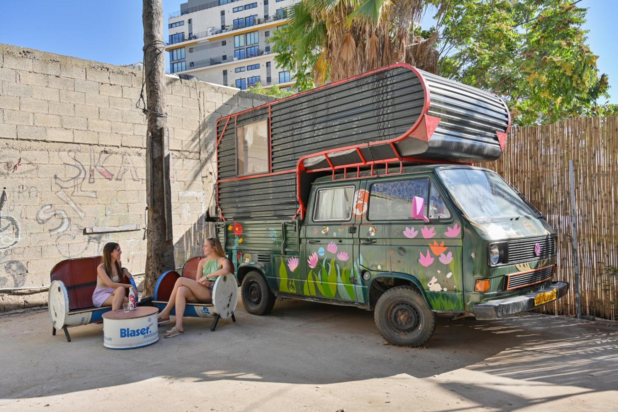 Caravan Hostel Tel Aviv By Roger Age 18-45 Exteriér fotografie