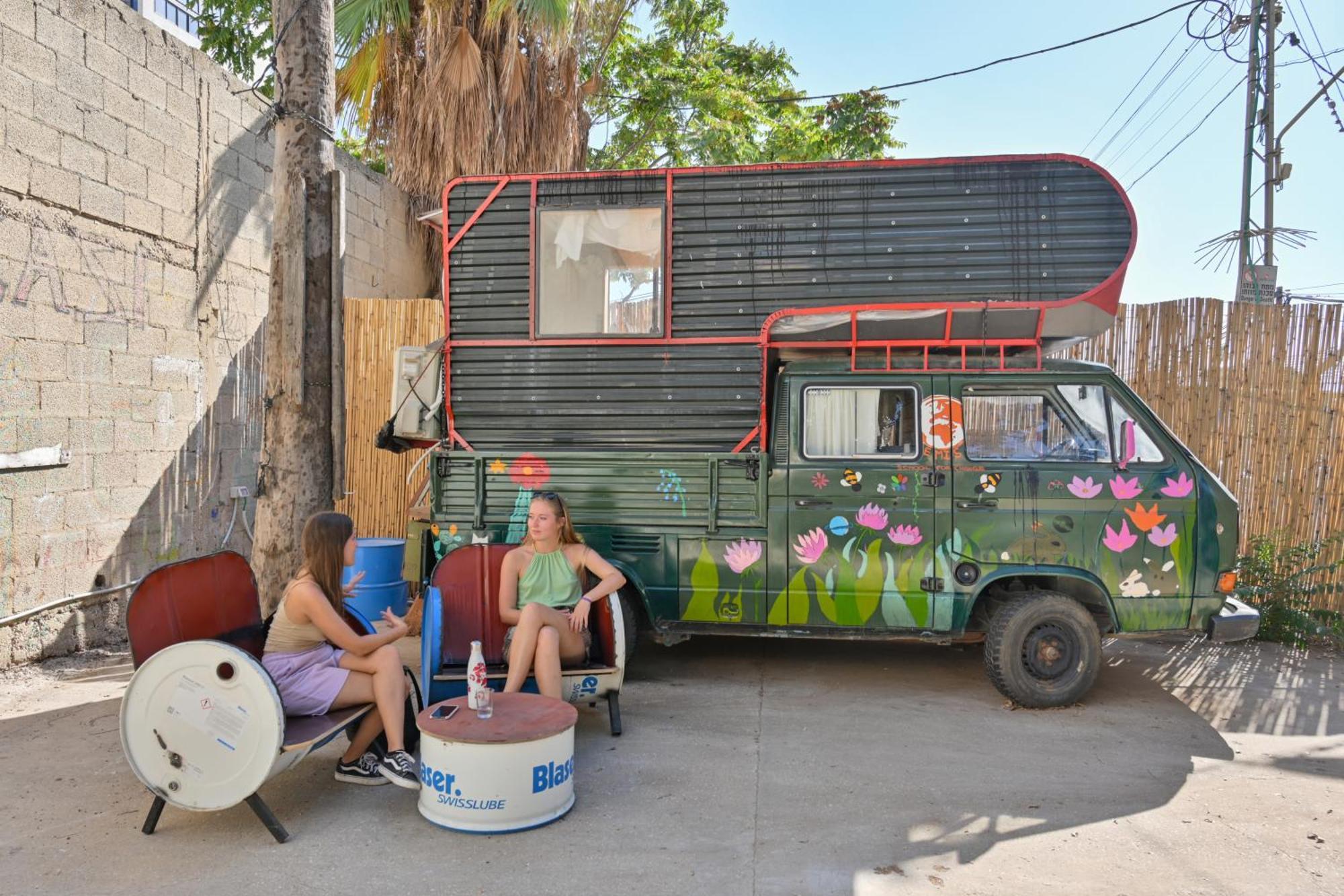 Caravan Hostel Tel Aviv By Roger Age 18-45 Exteriér fotografie