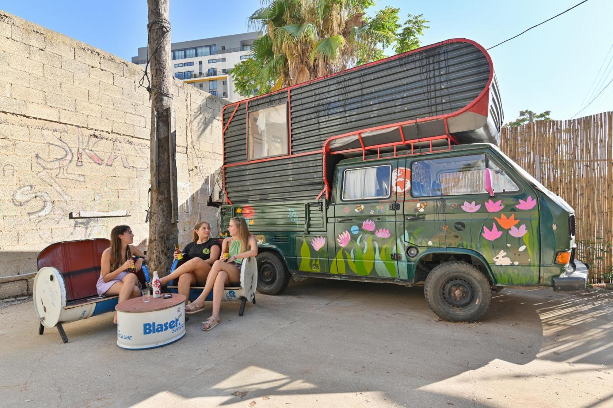 Caravan Hostel Tel Aviv By Roger Age 18-45 Exteriér fotografie