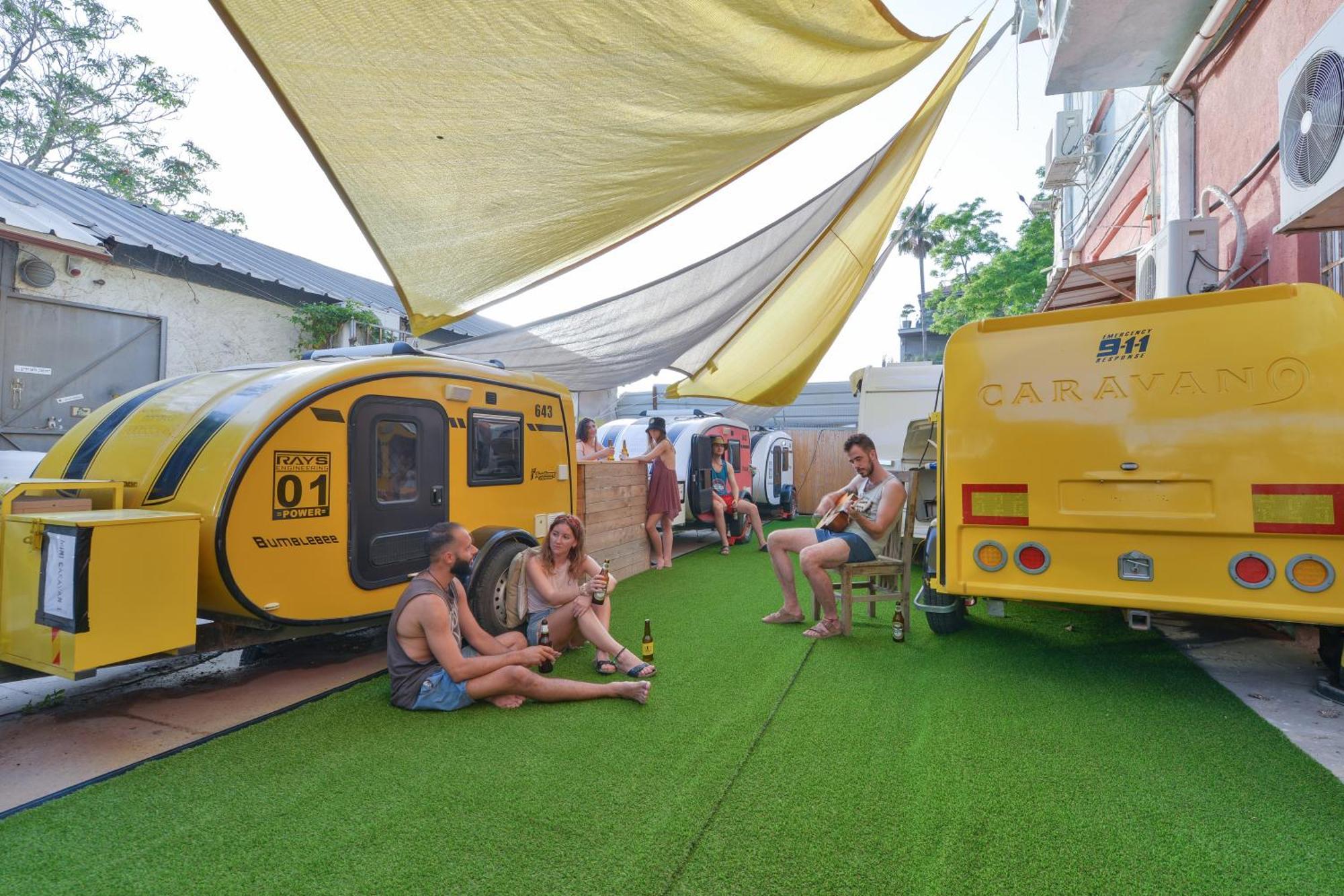 Caravan Hostel Tel Aviv By Roger Age 18-45 Exteriér fotografie